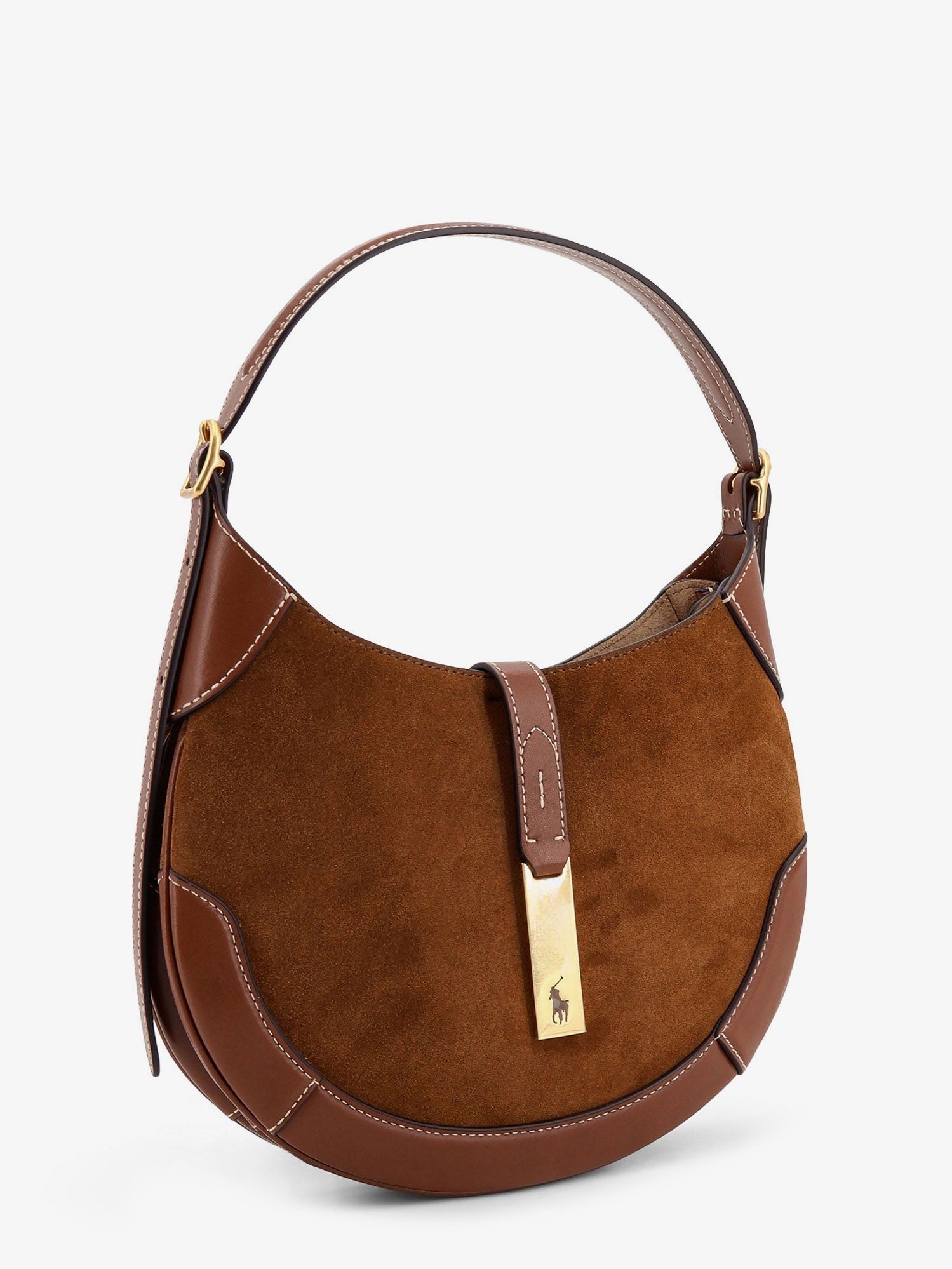 Polo Ralph Lauren - Woman - Brown - Shoulder Bag