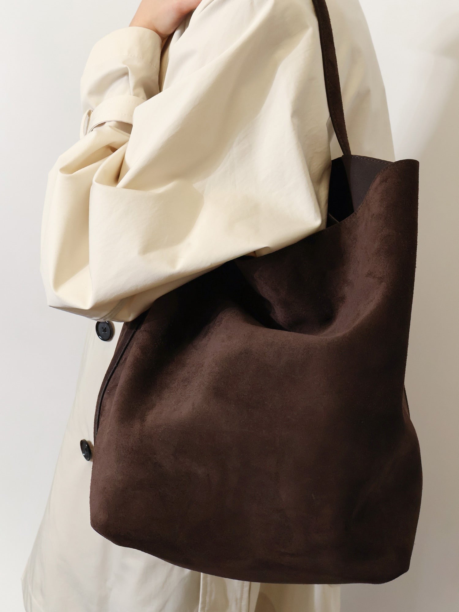 TOTEME - Woman - Brown - Shoulder Bag