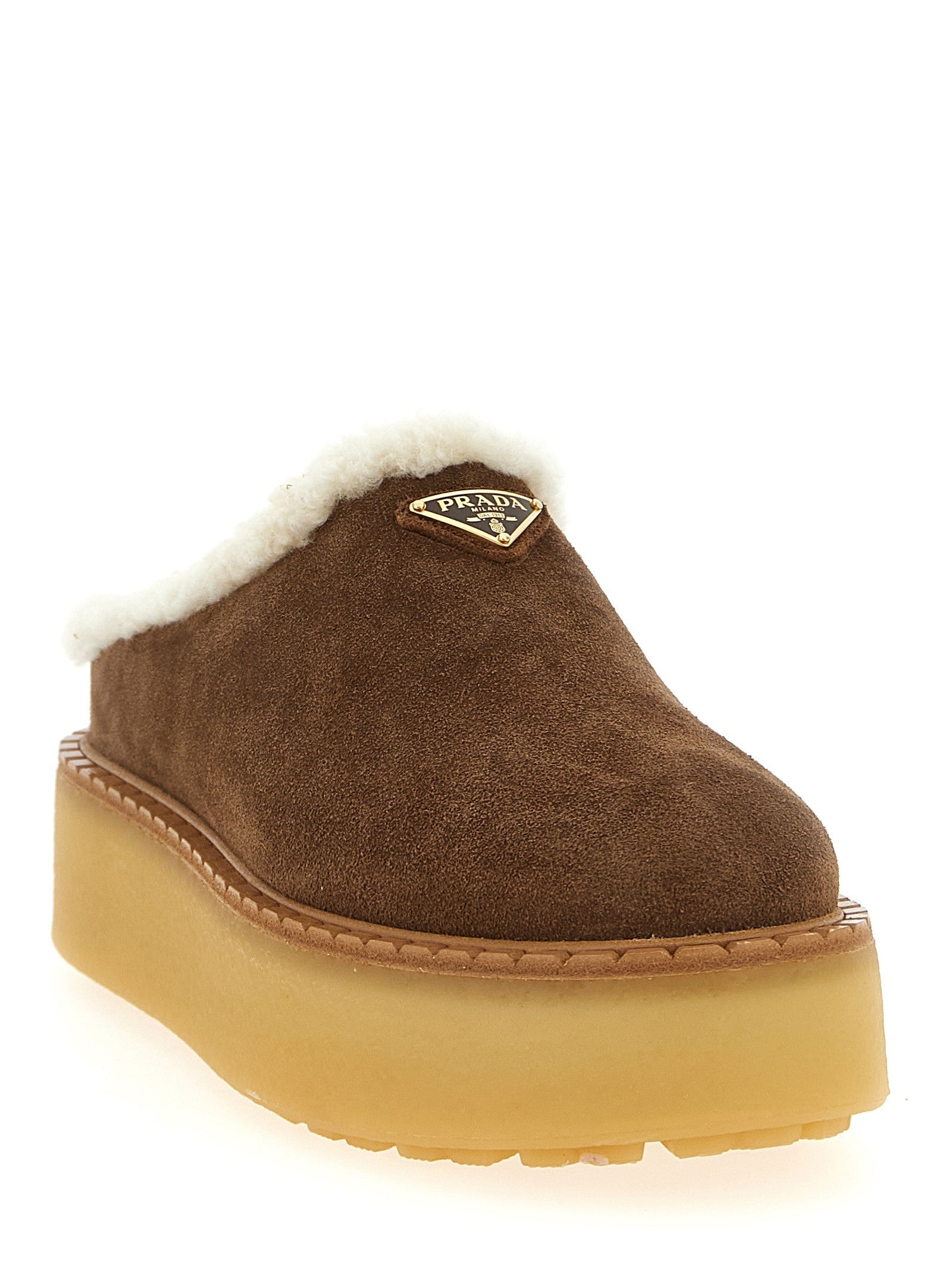 PRADA - nan - Brown - Flat