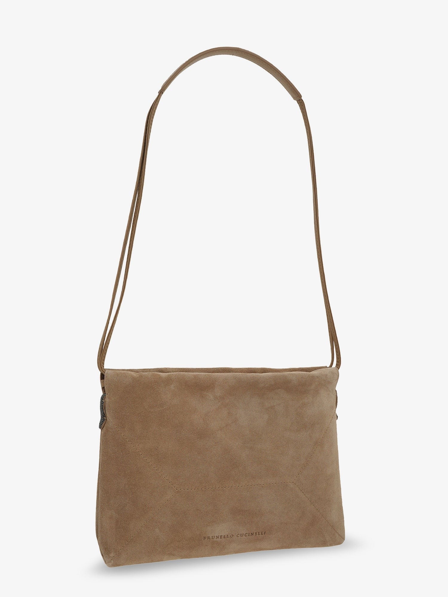 Brunello Cucinelli - Woman - Beige - Shoulder Bag