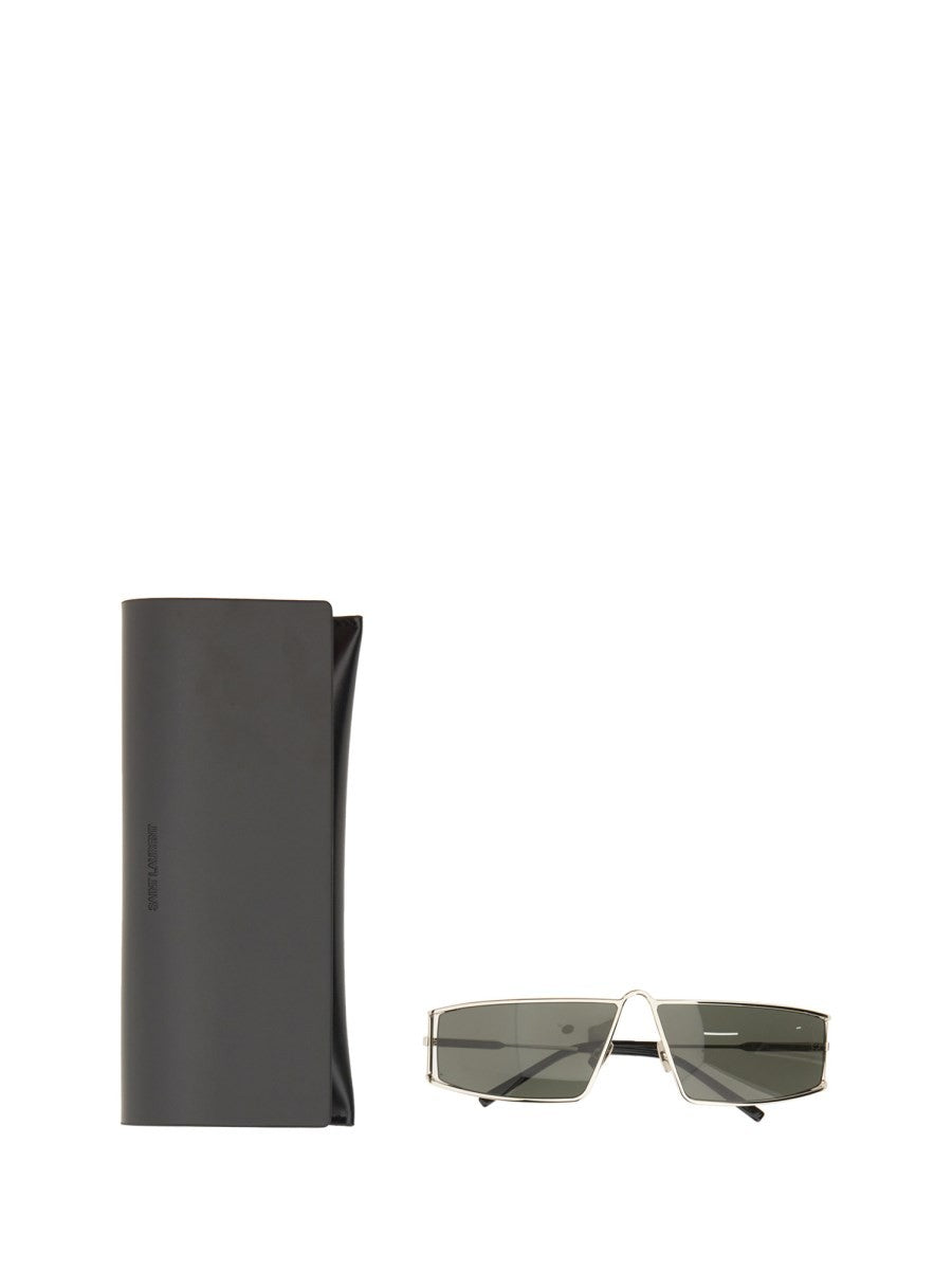 Saint Laurent - Woman - Silver - Sunglasse