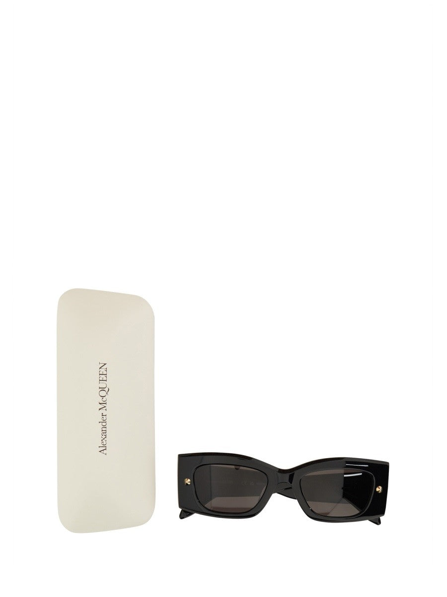 Alexander Mcqueen - Woman - Black - Sunglasses