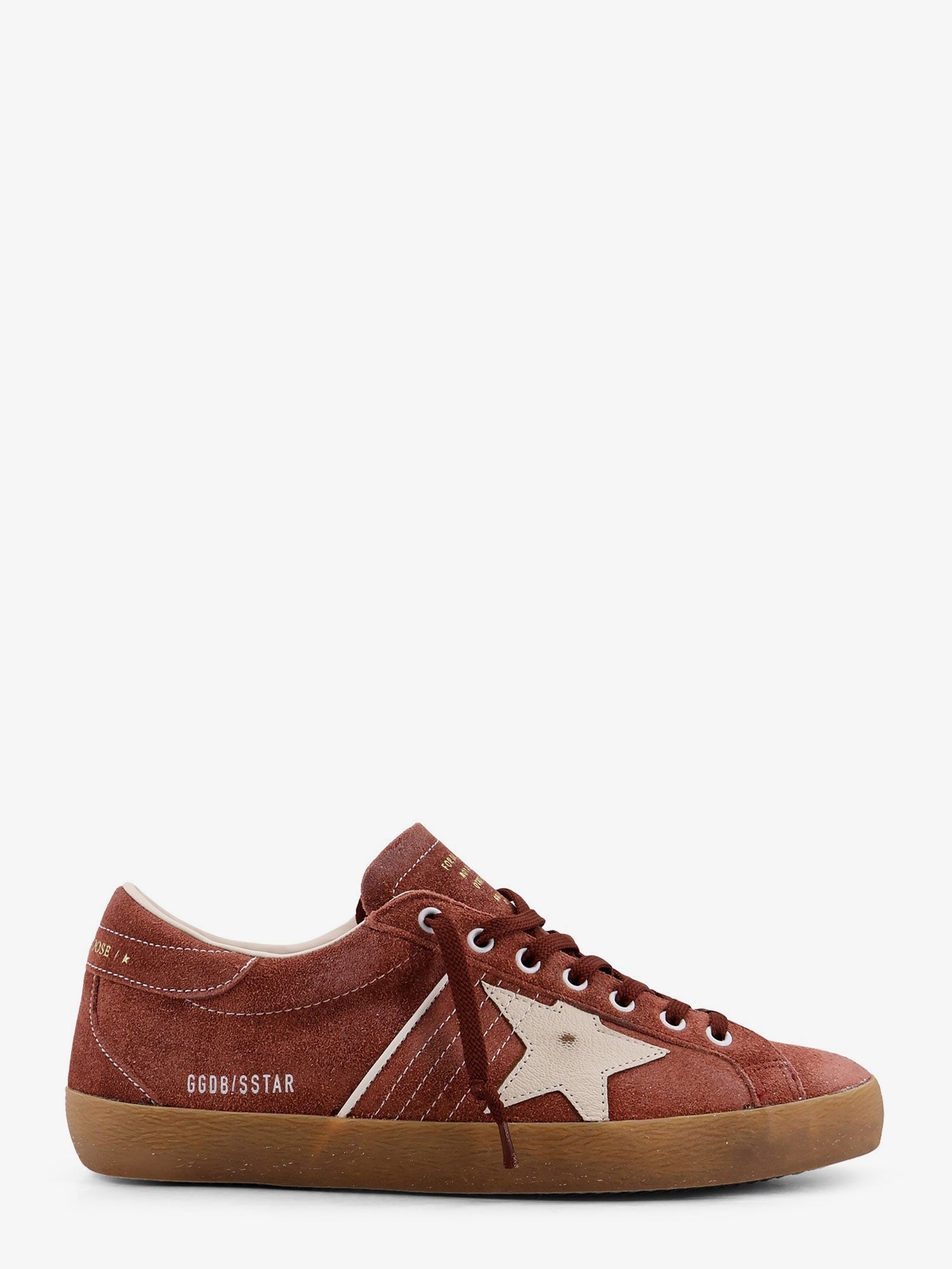 Golden Goose Deluxe Brand - Férfi - Vörös Rozsda Fehér - Sportcipő