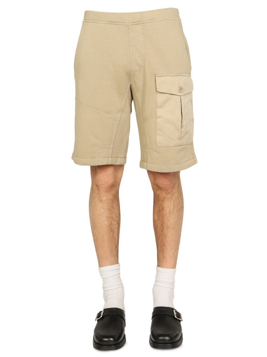 TEN C - Man - Beige - Shorts