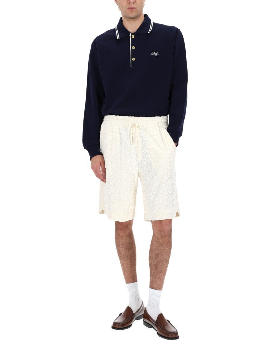 Drole De Monsieur - Man - Blue - Polo Shirt