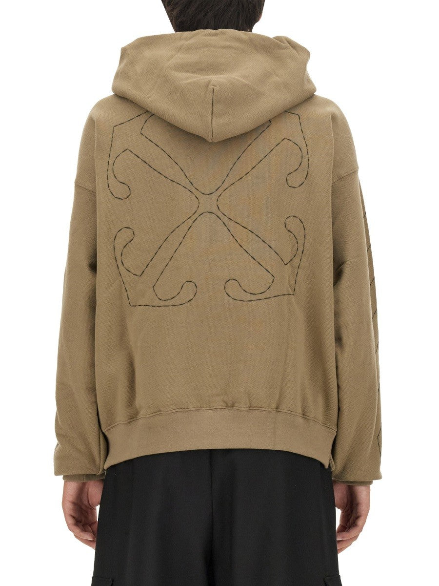 Off-white - Férfi - Khaki - Pulóver