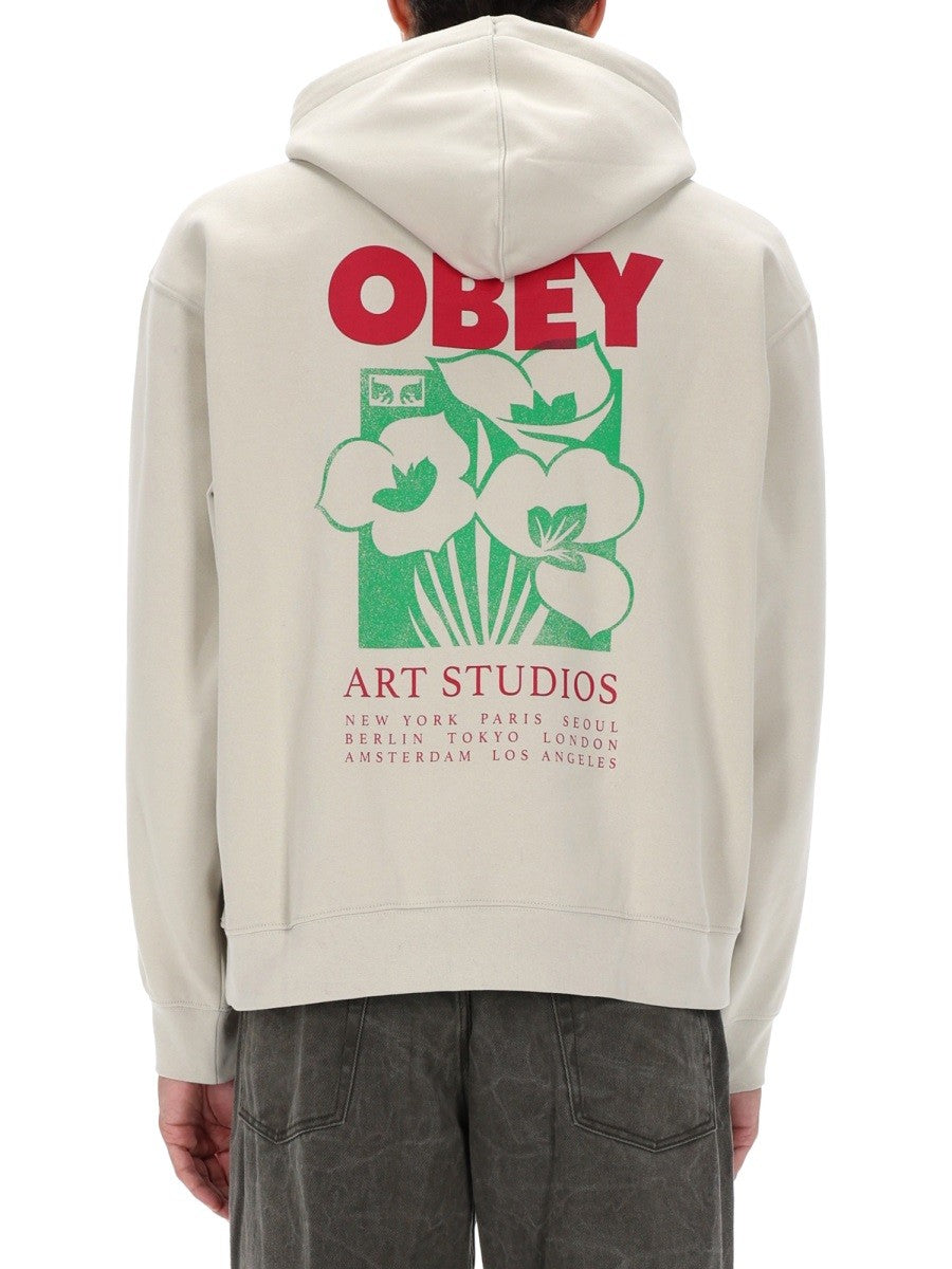 OBEY - Férfi - Khaki - Pulóver