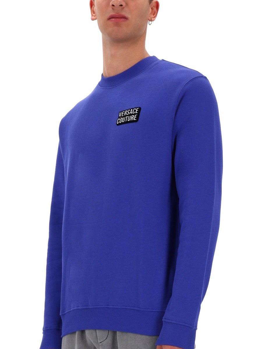 Versace Jeans Couture - Man - Blue - Sweatshirt