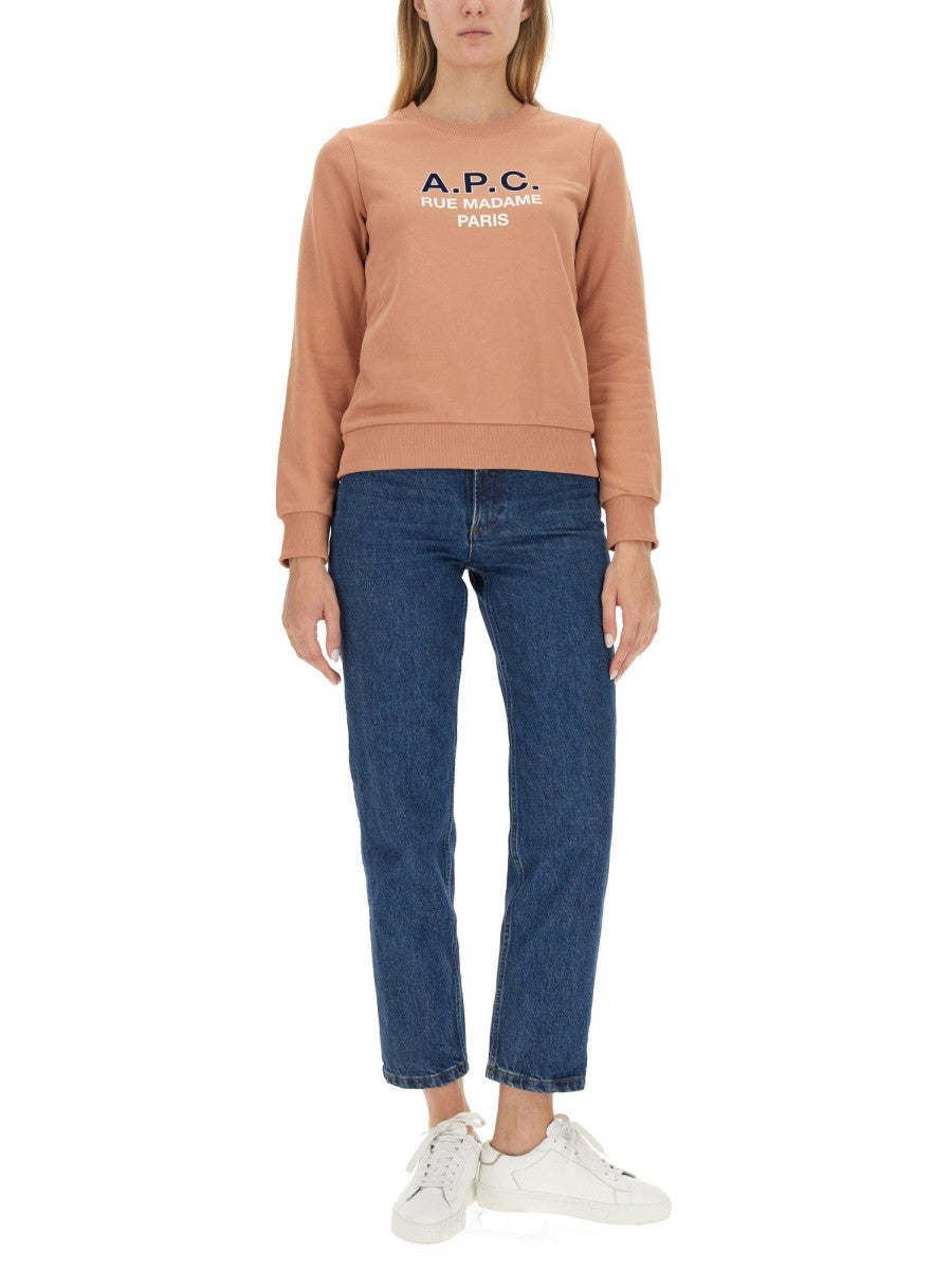 A.P.C. - Woman - Pink - Sweatshirt