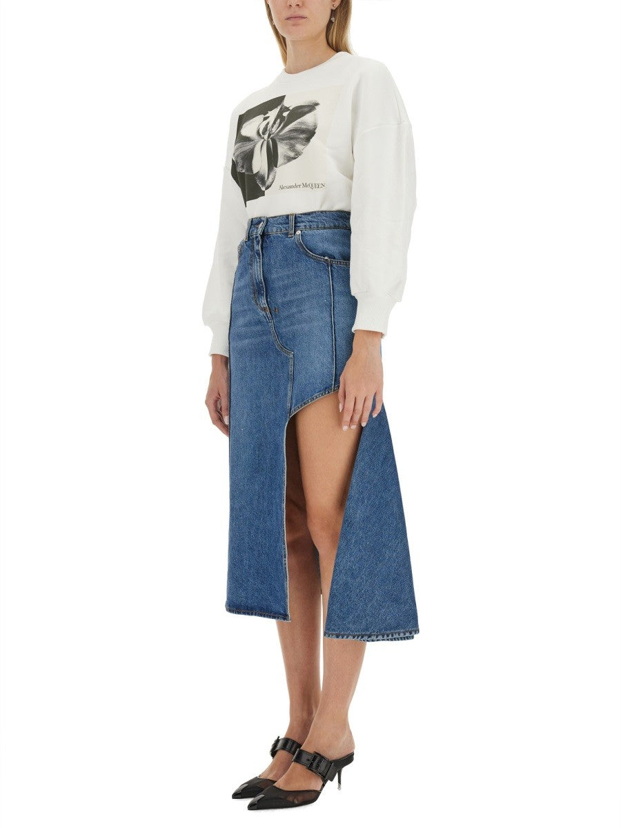 Alexander Mcqueen - Női - Többszínű - Kapucnis pulóver
