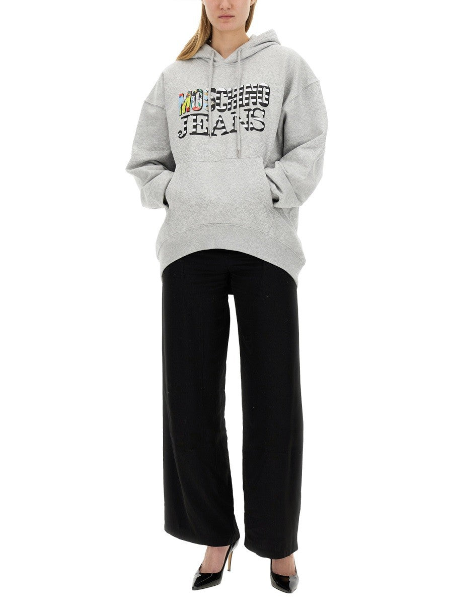 MOSCHINO JEANS - Woman - Grey - Sweatshirt