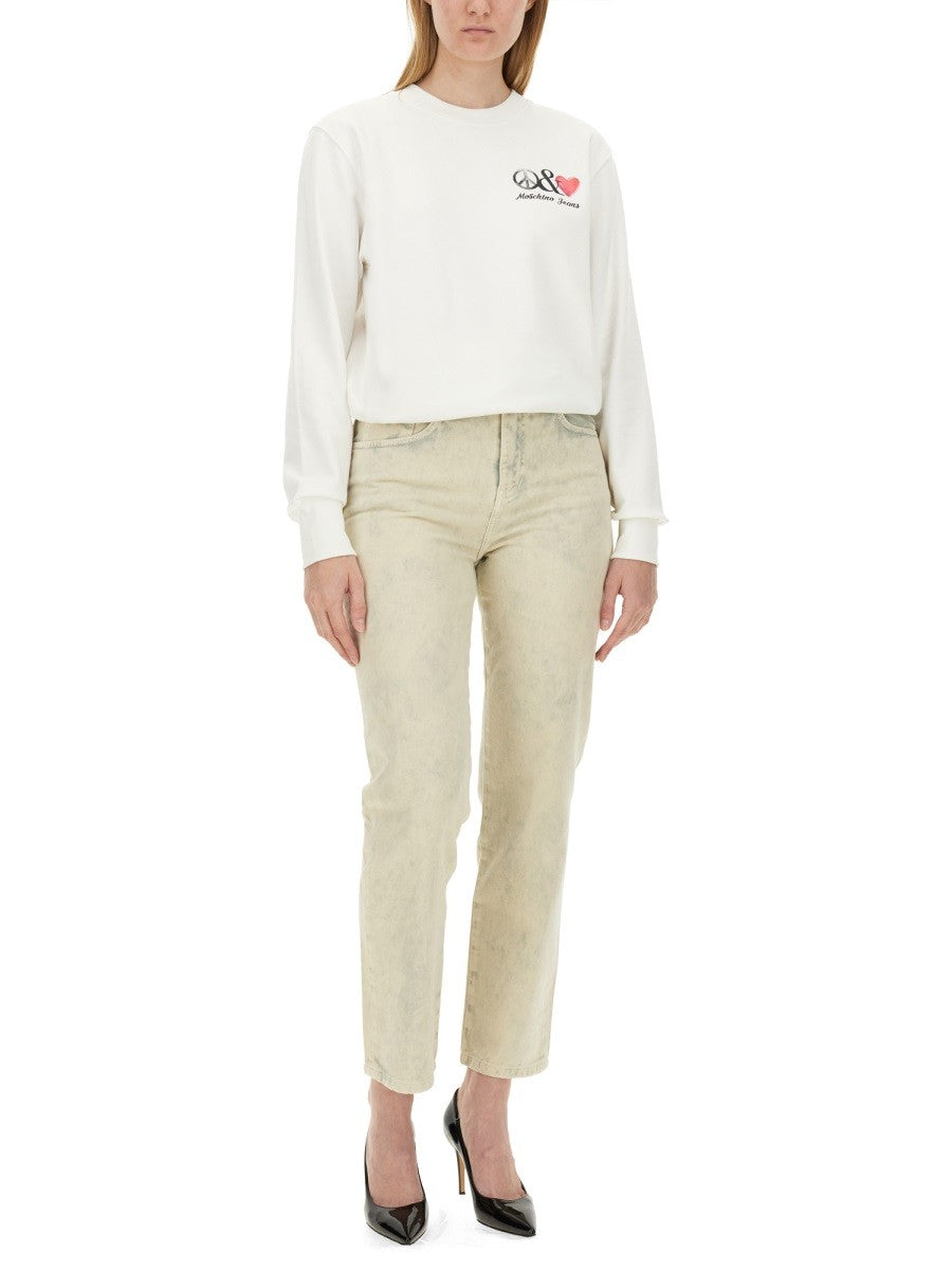 MOSCHINO JEANS - Női - Fehér - Pulóver