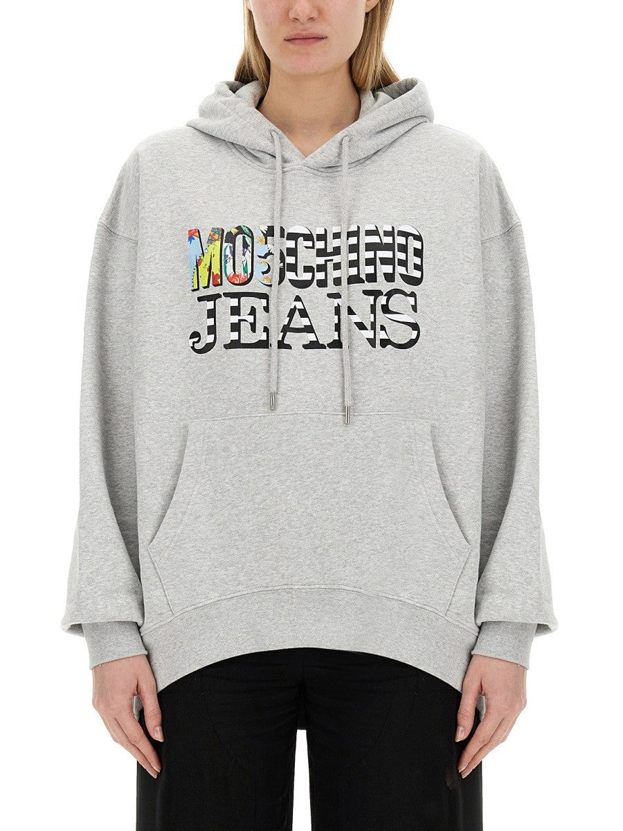 MOSCHINO JEANS - Woman - Grey - Sweatshirt