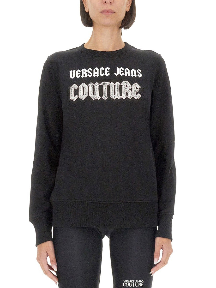 Versace Jeans Couture - Woman - Black - Sweatshirt