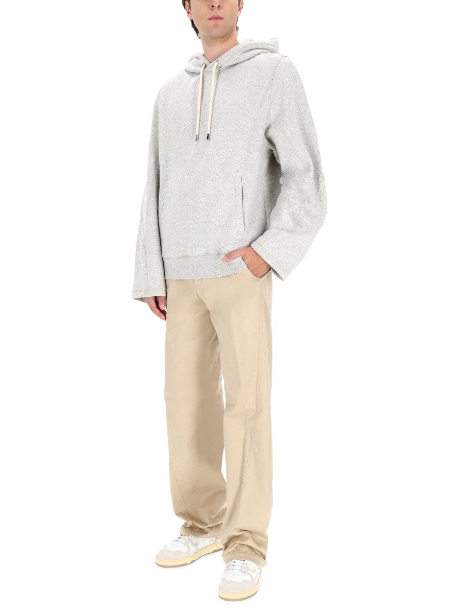 Lanvin - Man - Grey - Sweatshirt