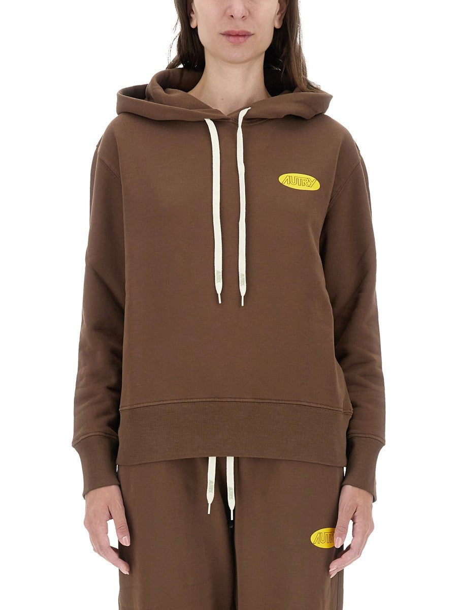 Autry - Woman - Brown - Sweatshirt