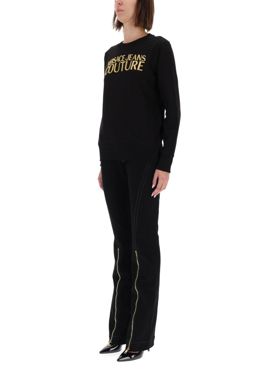Versace Jeans Couture - Woman - Black - Sweatshirt