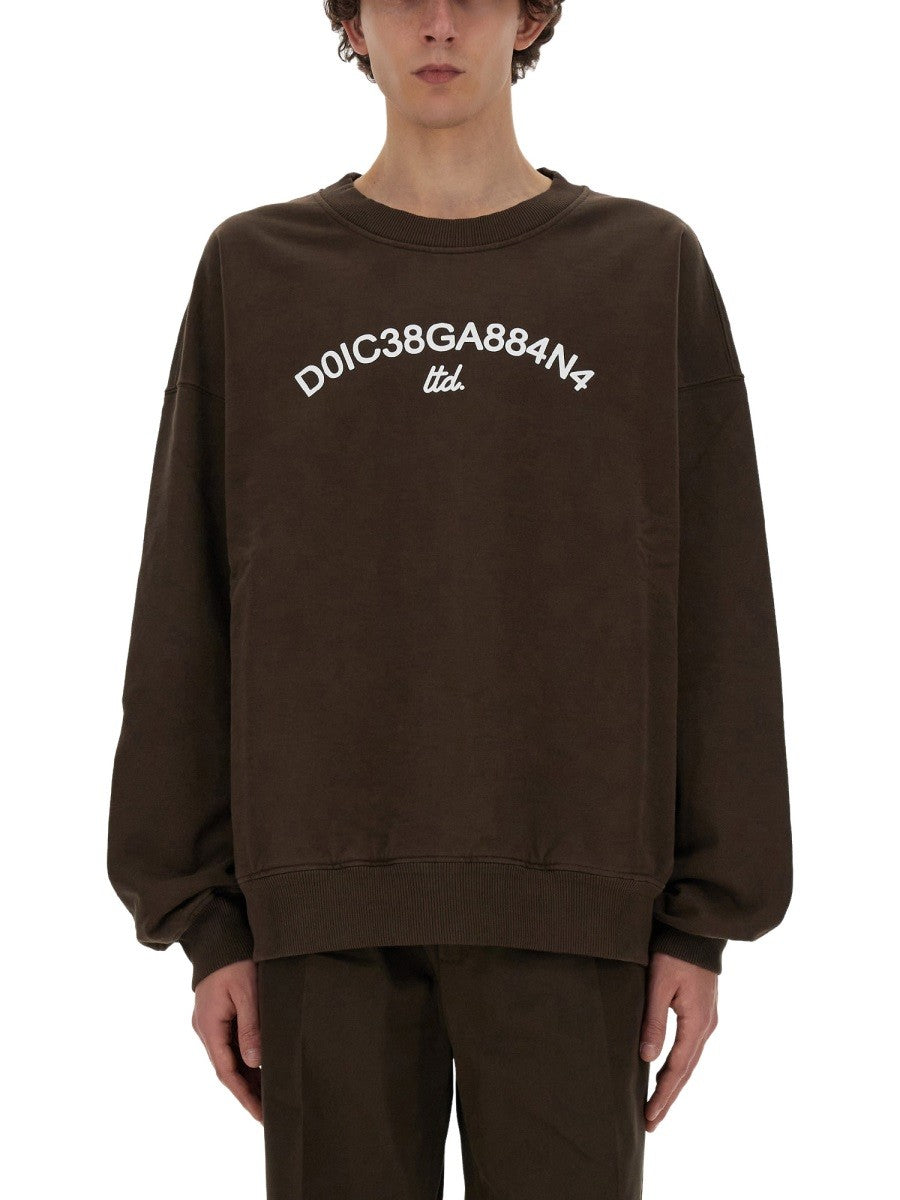 Dolce & Gabbana - Man - Brown - Sweatshirt
