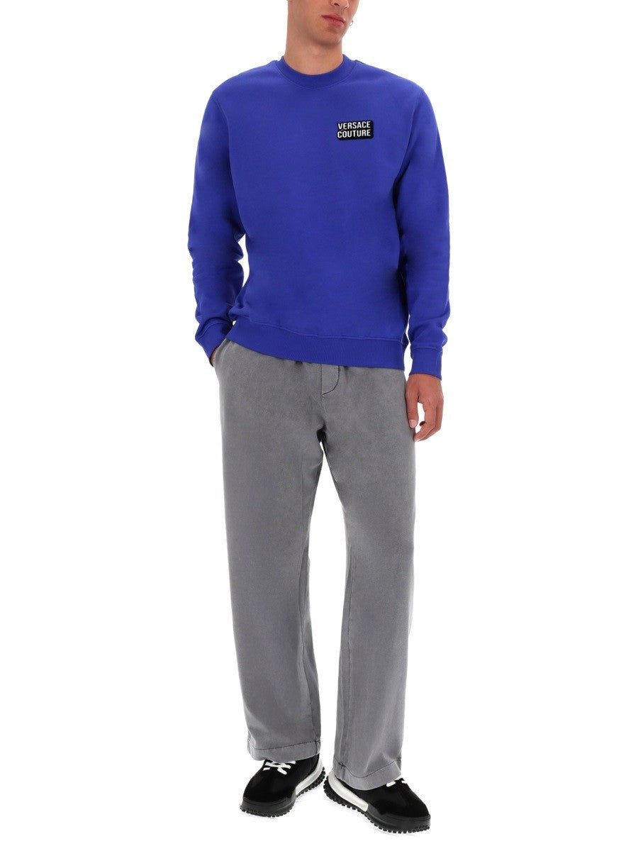 Versace Jeans Couture - Férfi - Kék - Pulóver