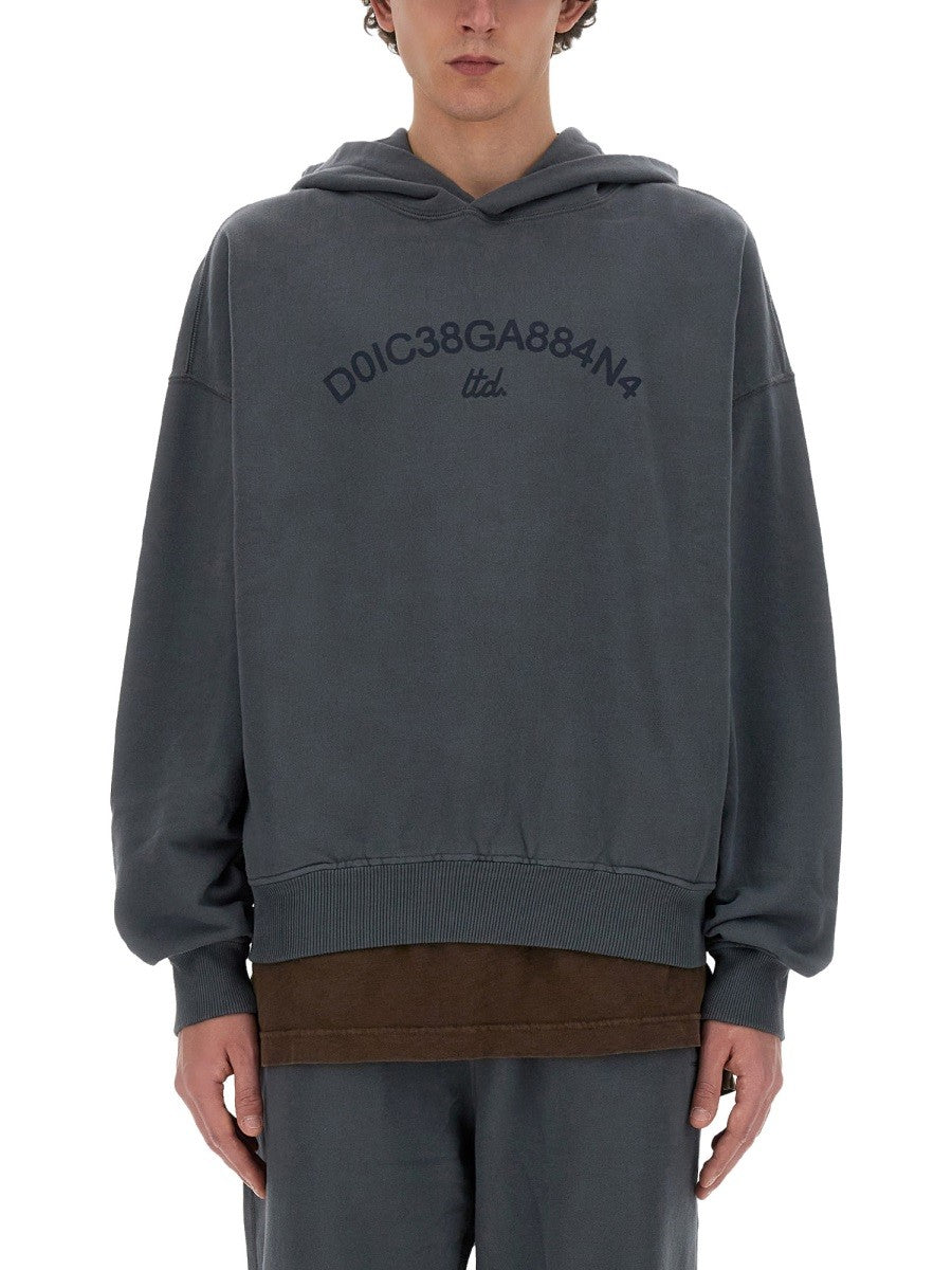 Dolce & Gabbana - Man - Grey - Sweatshirt