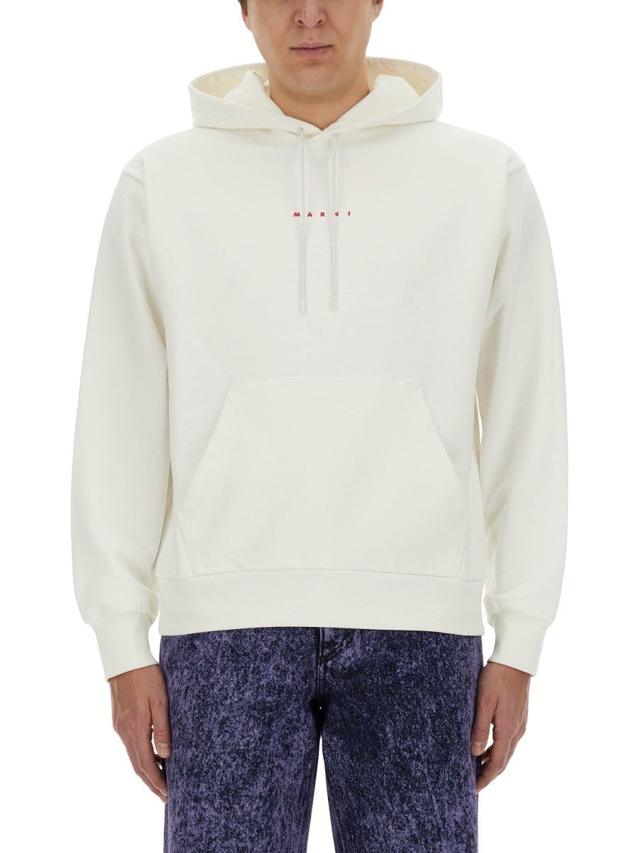 Marni - Man - White - Sweatshirt