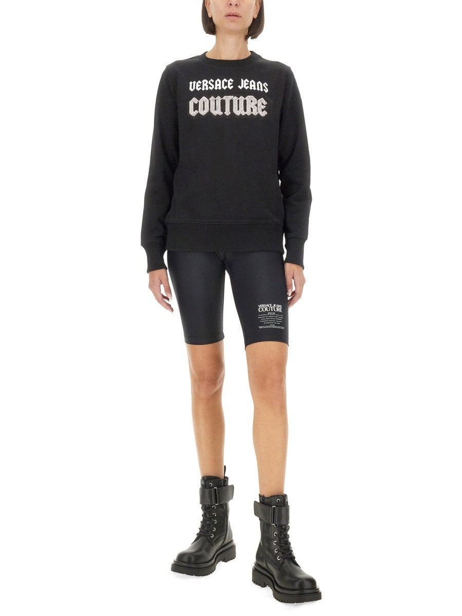 Versace Jeans Couture - Woman - Black - Sweatshirt