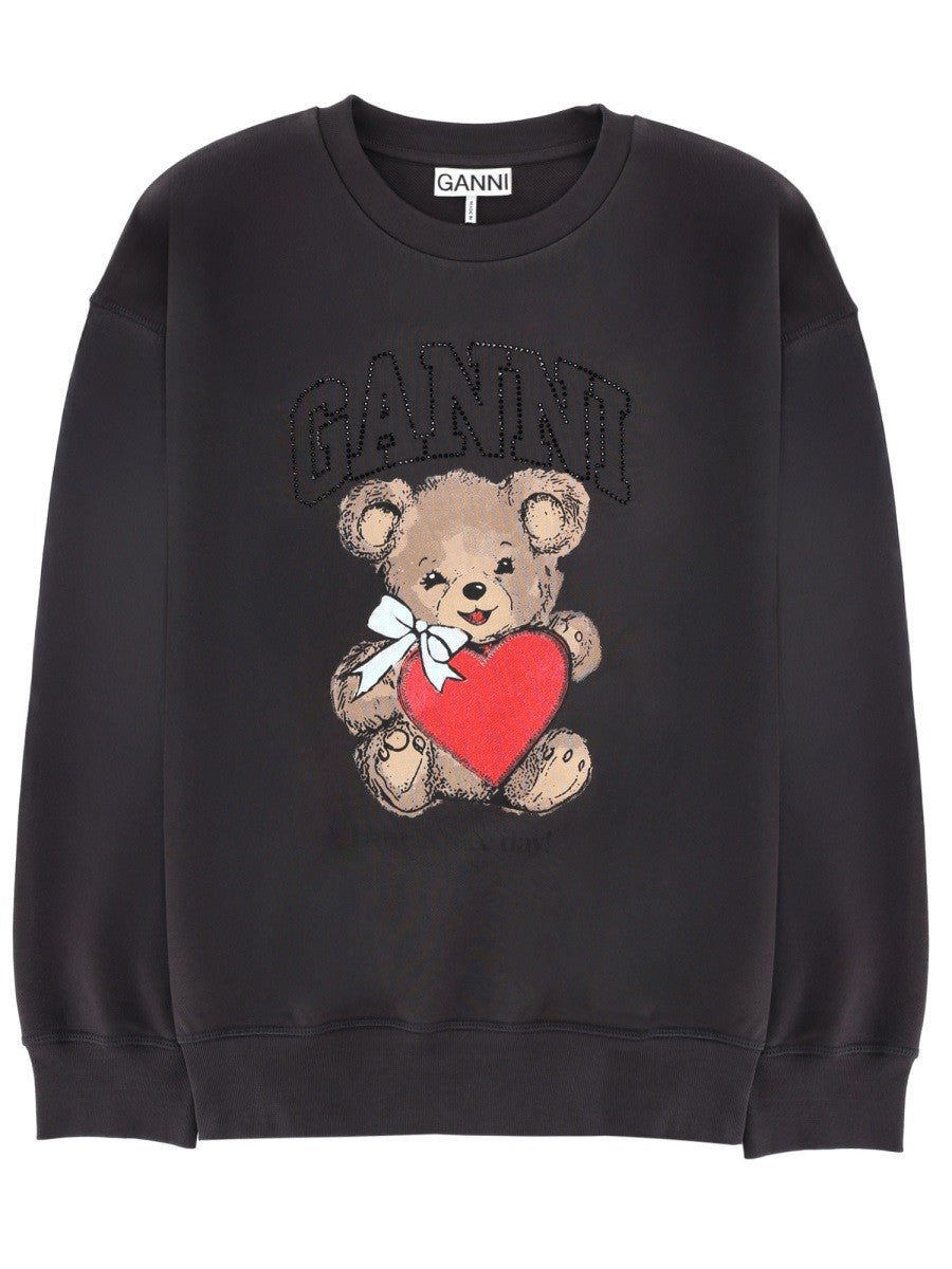 GANNI - Woman - Black - Sweatshirt