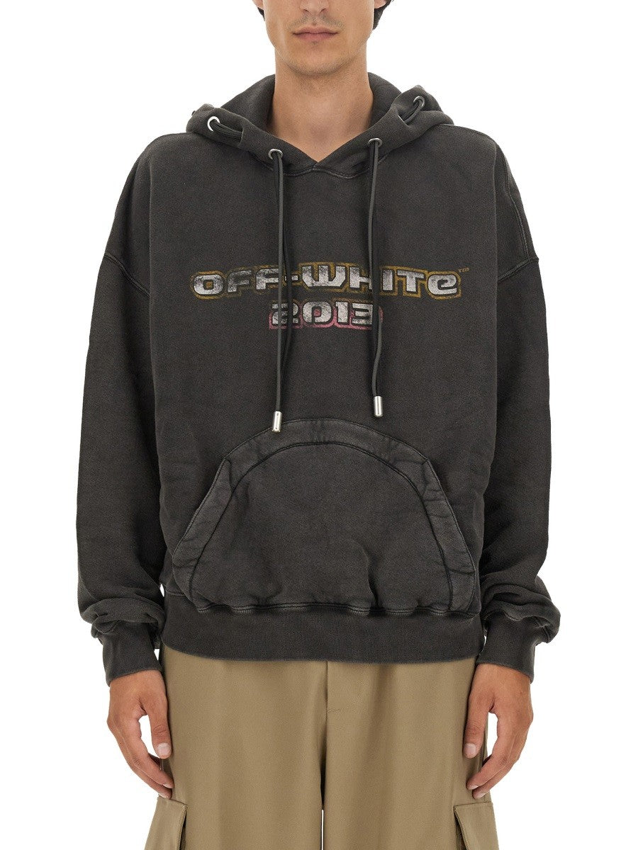 Off-white - Man - Black - Sweatshirt