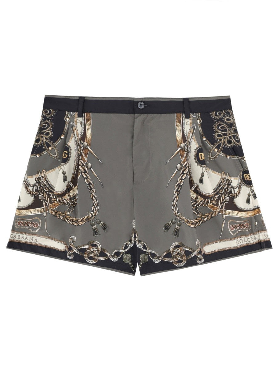 Dolce & Gabbana – Férfi – Szürke – Fürdőnadrág