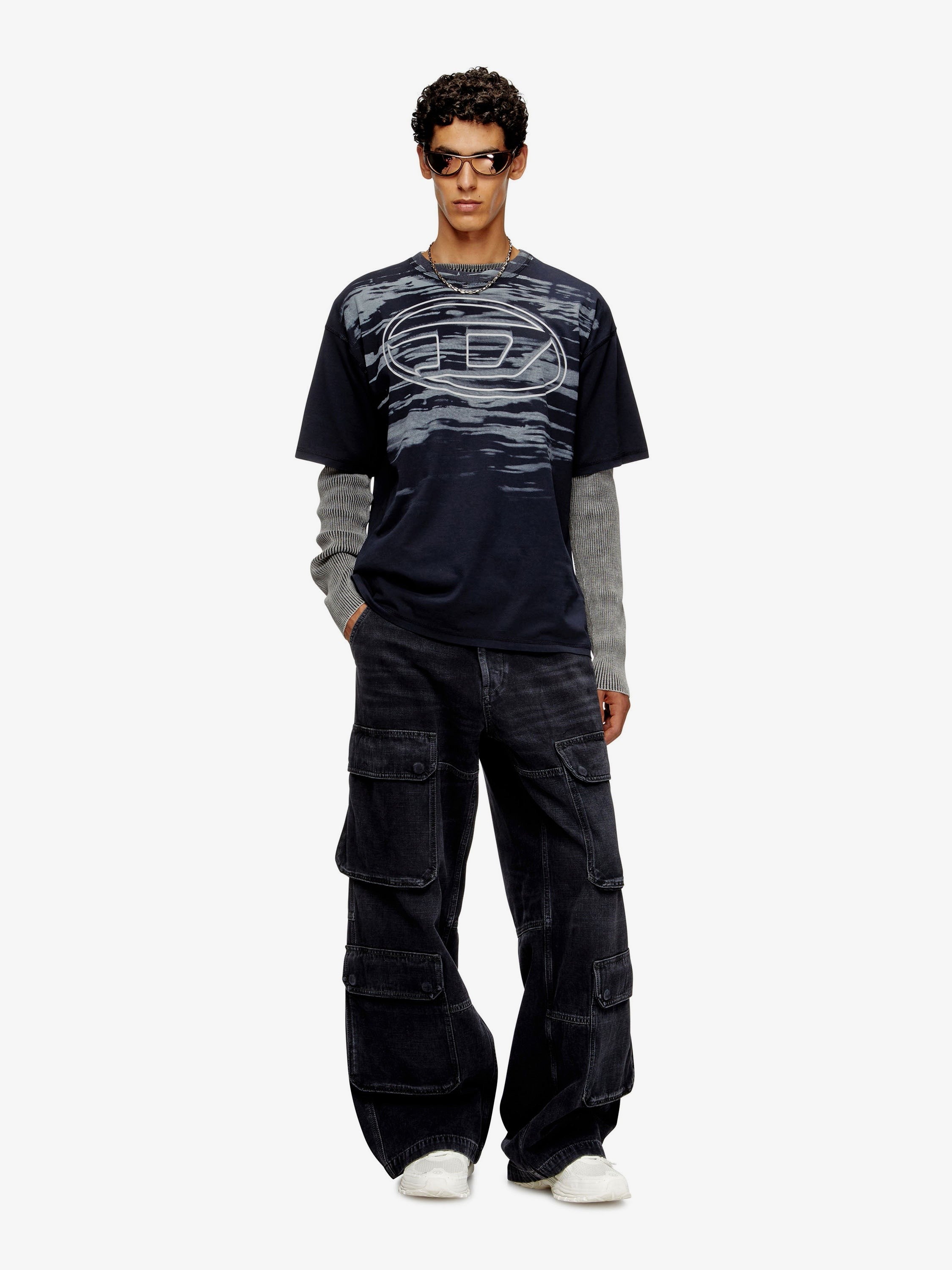 Diesel - Man - Black - T-shirt