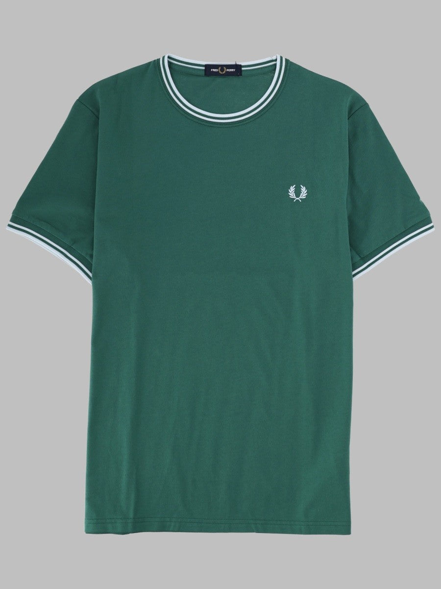 FRED PERRY - Man - Green - T-shirt