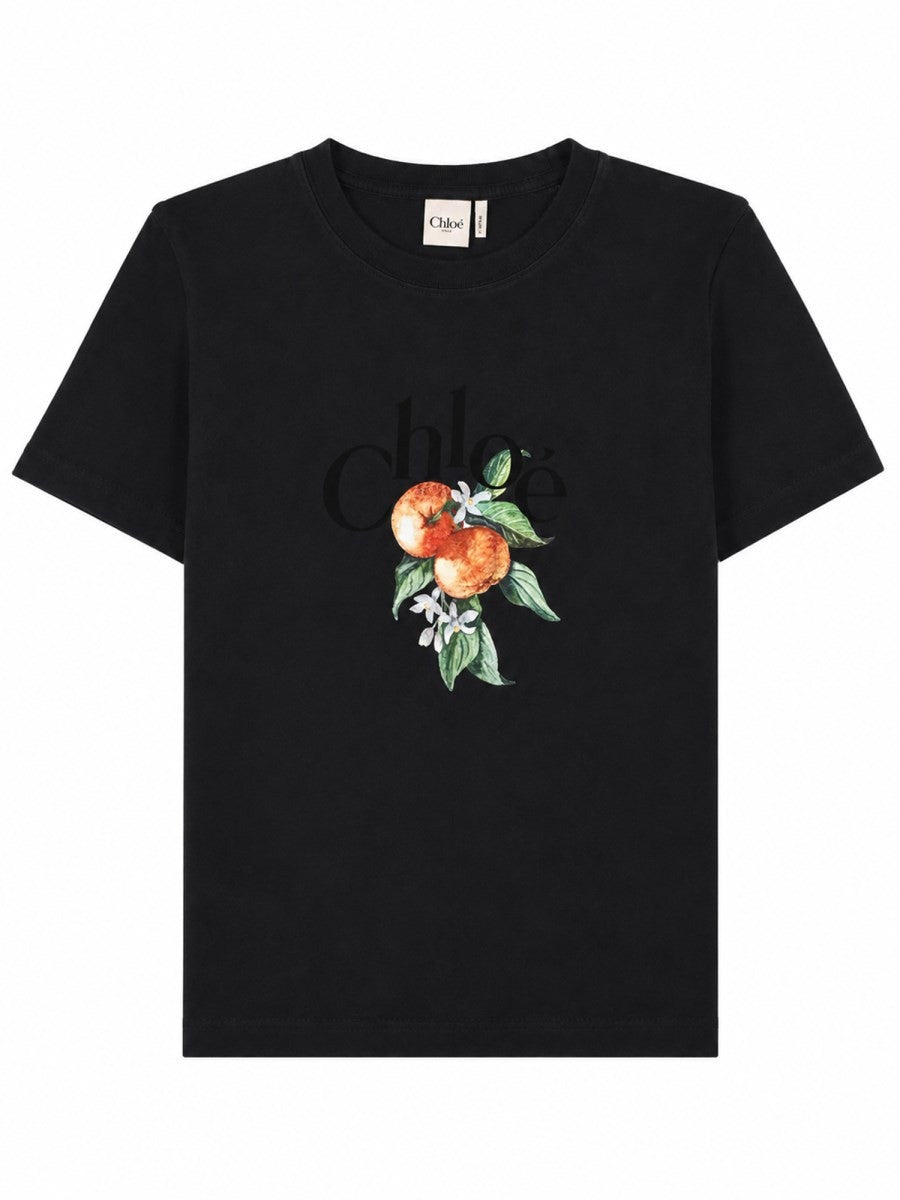 CHLOÉ - Woman - Black - T-shirt