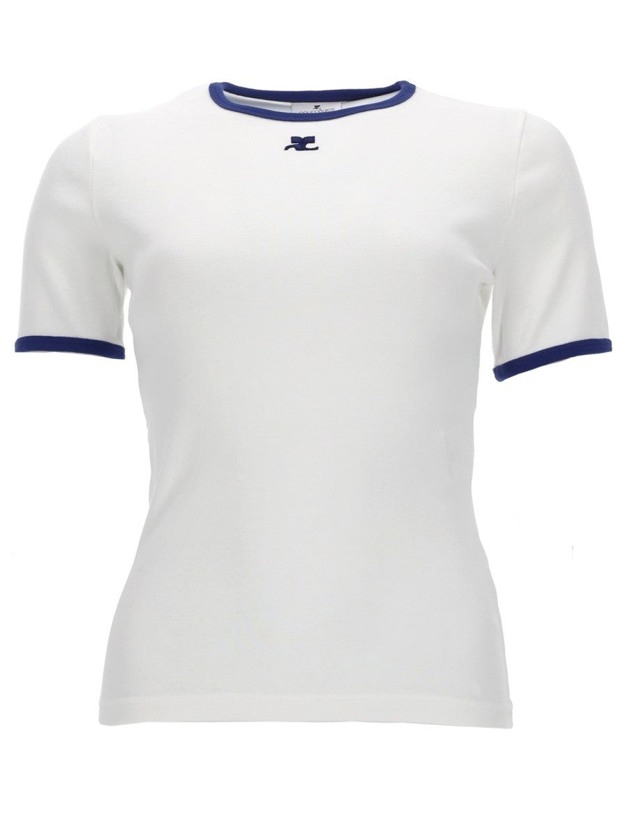 COURREGES - Woman - White - T-shirt