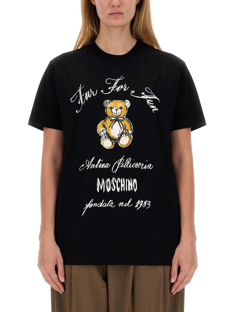 Moschino - Woman - Black - T-shirt