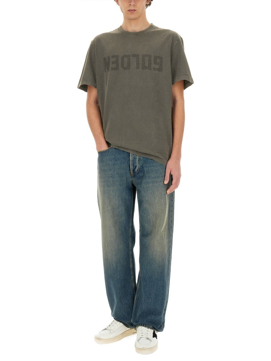 Golden Goose - Man - Green - T-shirt