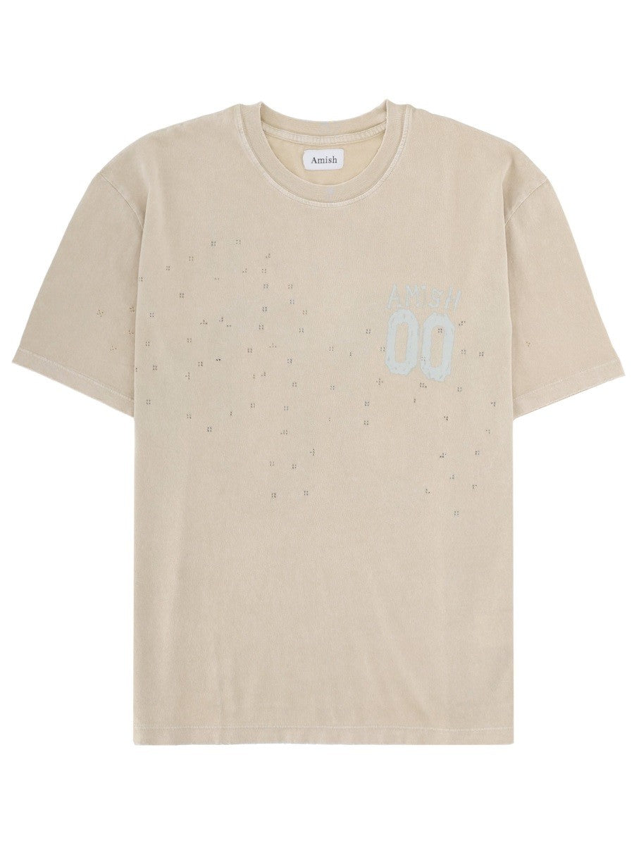 AMISH - Man - Beige - T-shirt