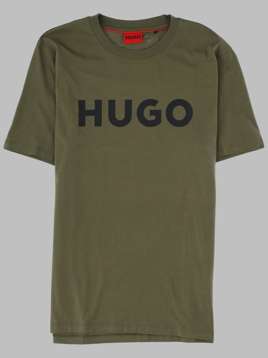 Hugo - Man - Green - T-shirt