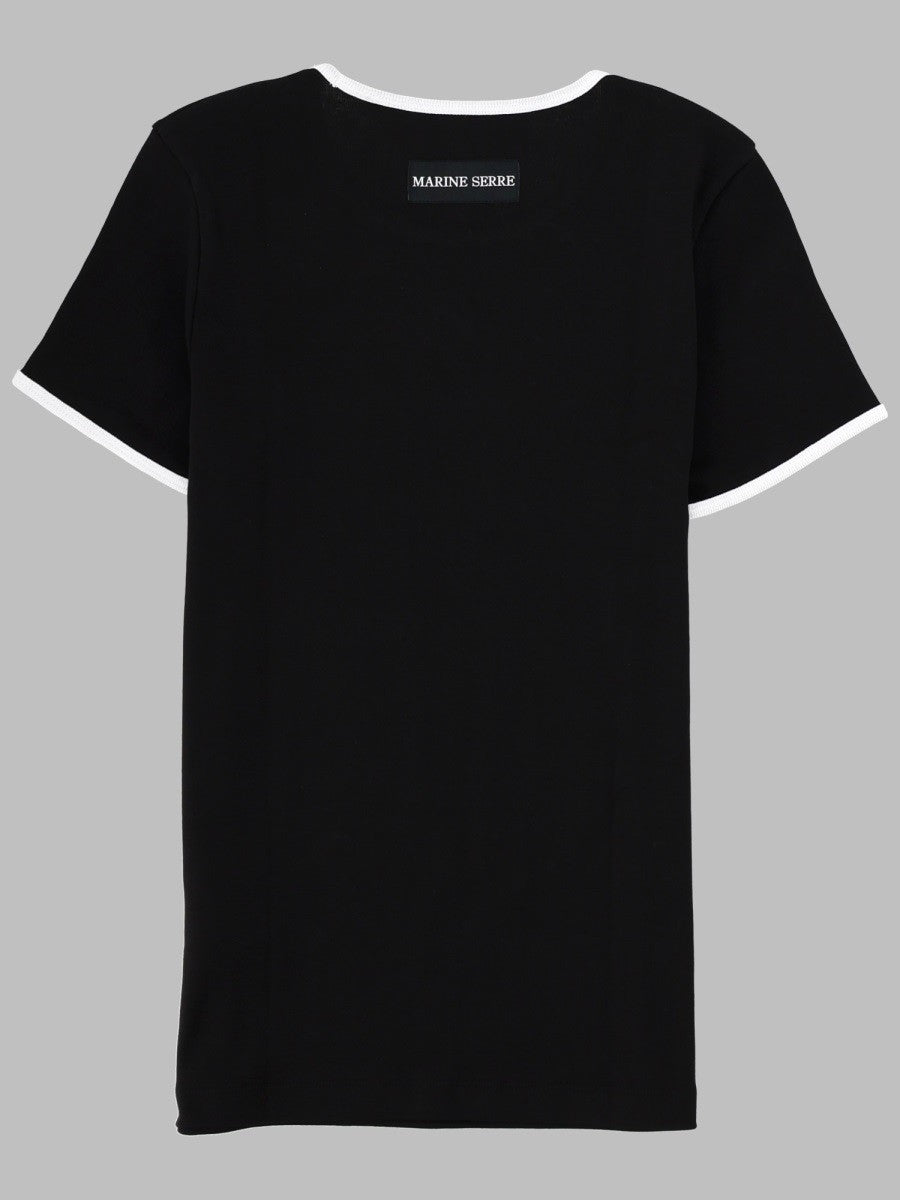 MARINE SERRE - Woman - Black - T-shirt