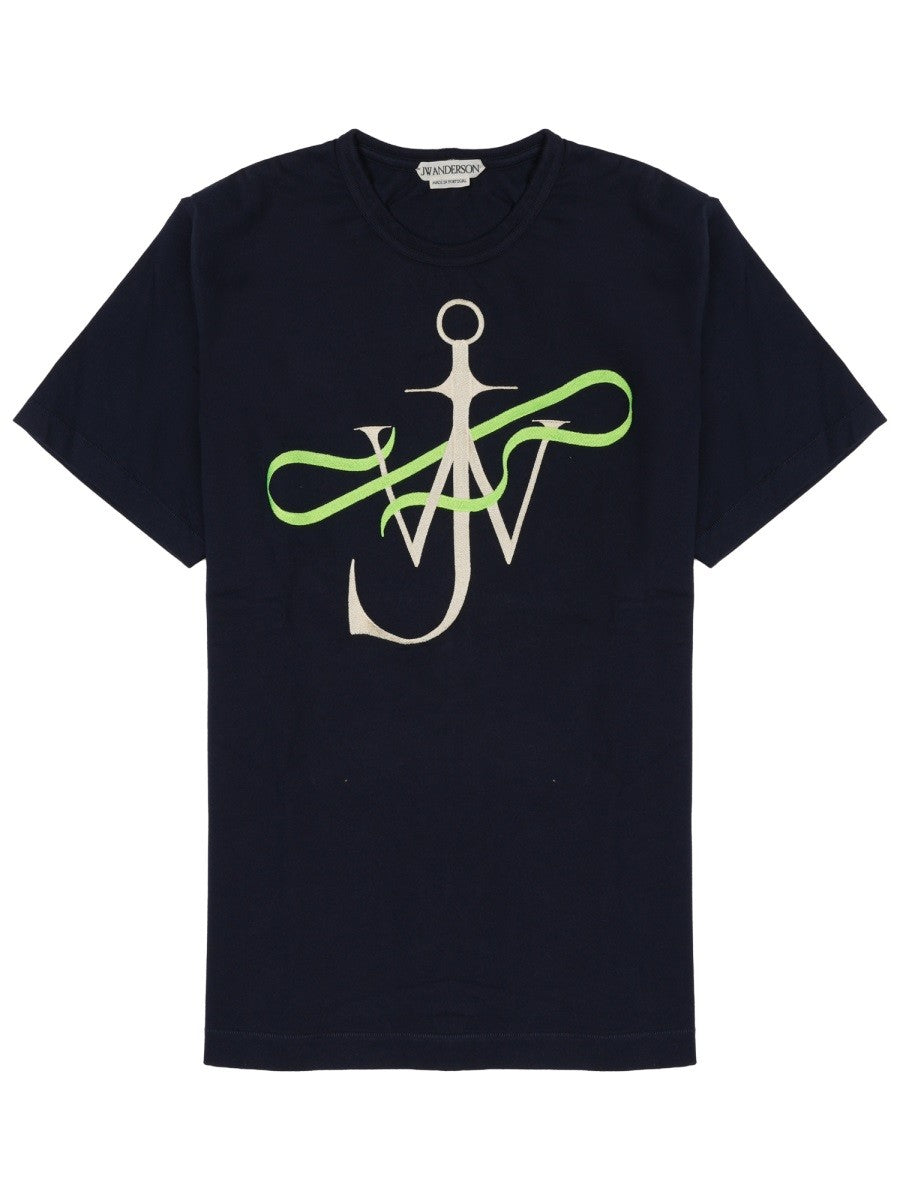 jw anderson - Man - Blue - T-shirt