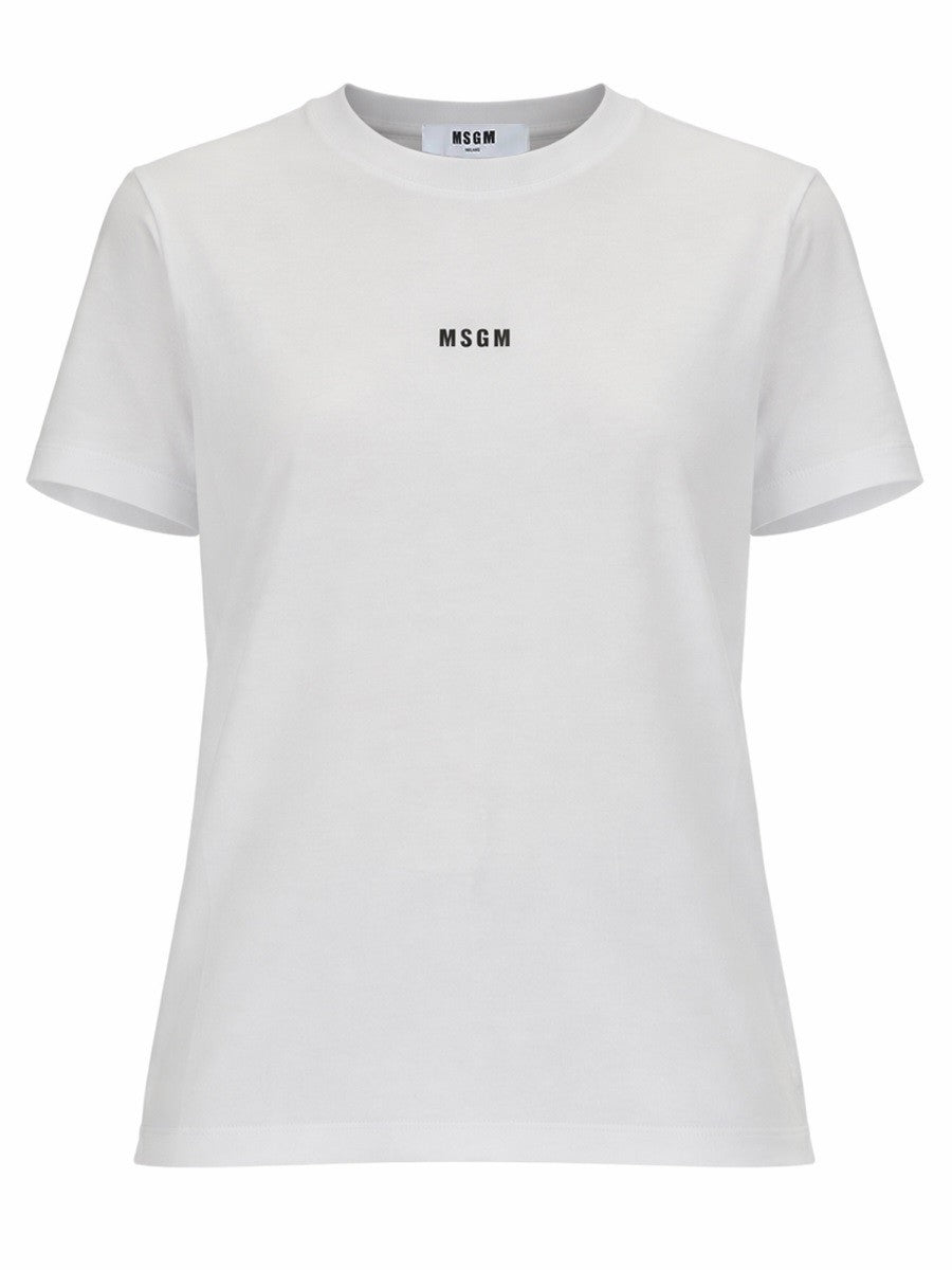 msgm - Woman - White - T-shirt