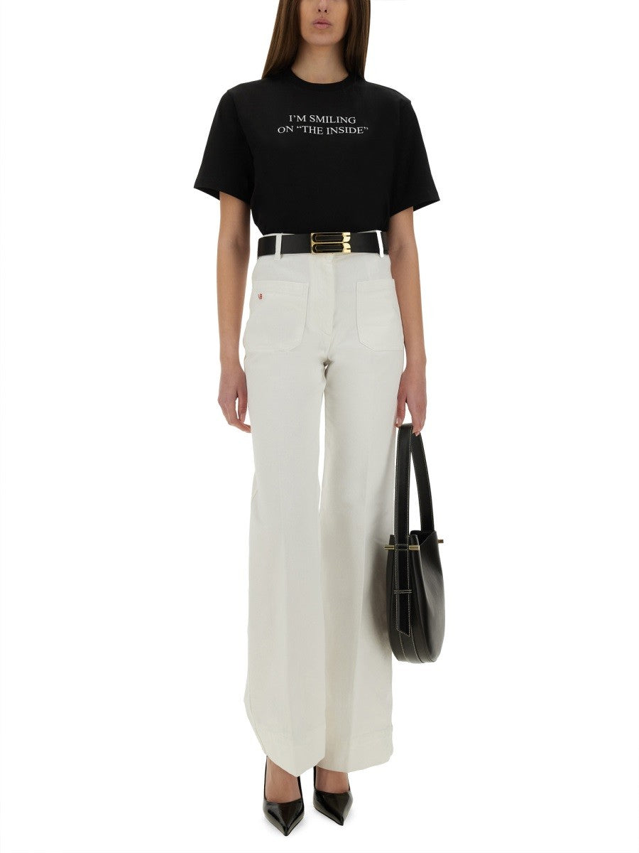 Victoria Beckham - Woman - Black - T-shirt