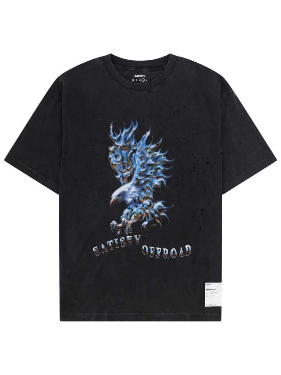 SATISFY - Man - Black - T-shirt