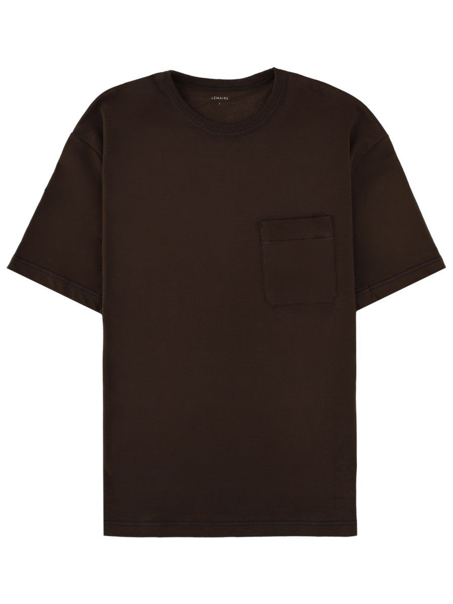 LEMAIRE - Man - Brown - T-shirt