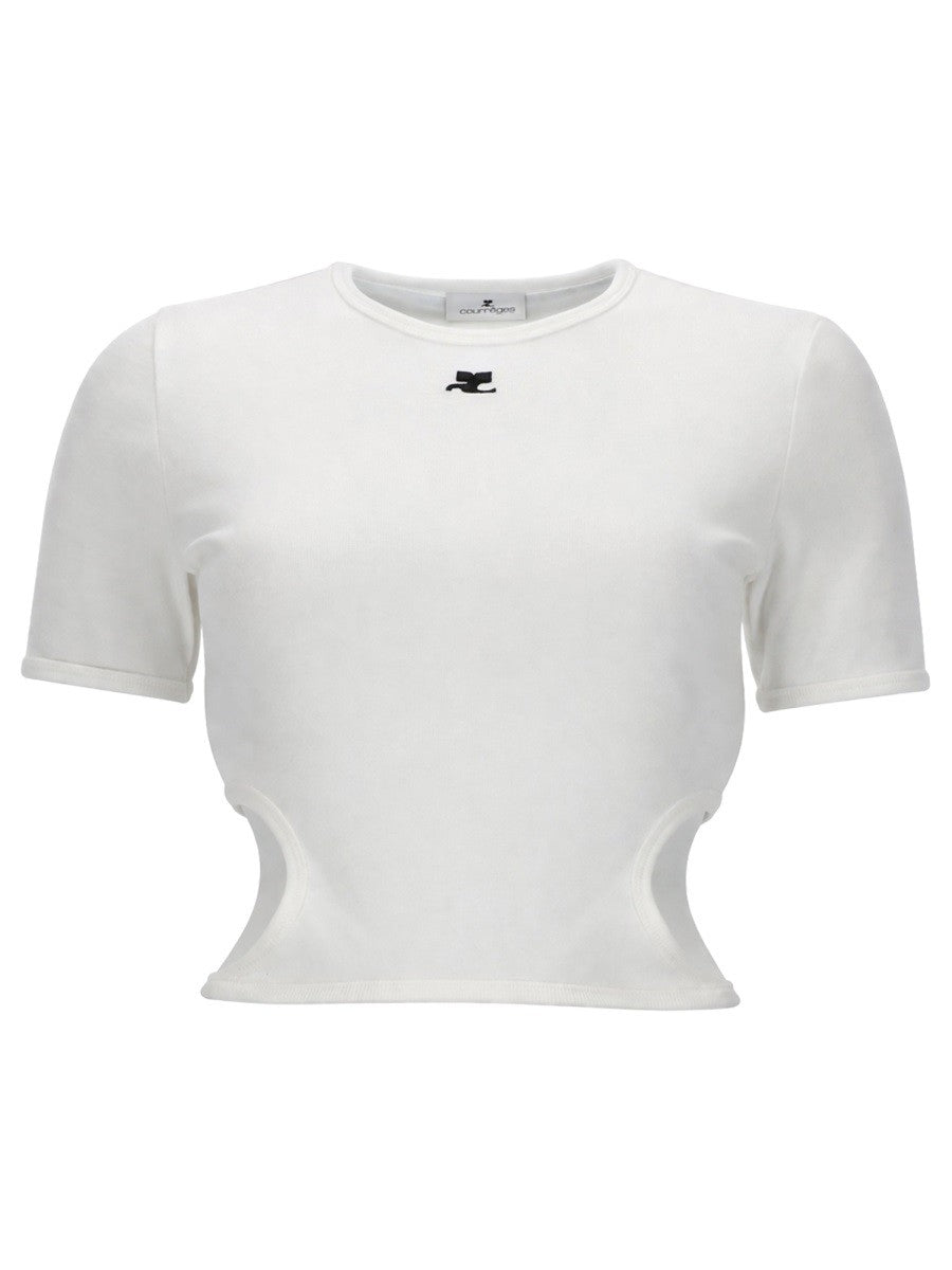 COURREGES - Woman - White - T-shirt