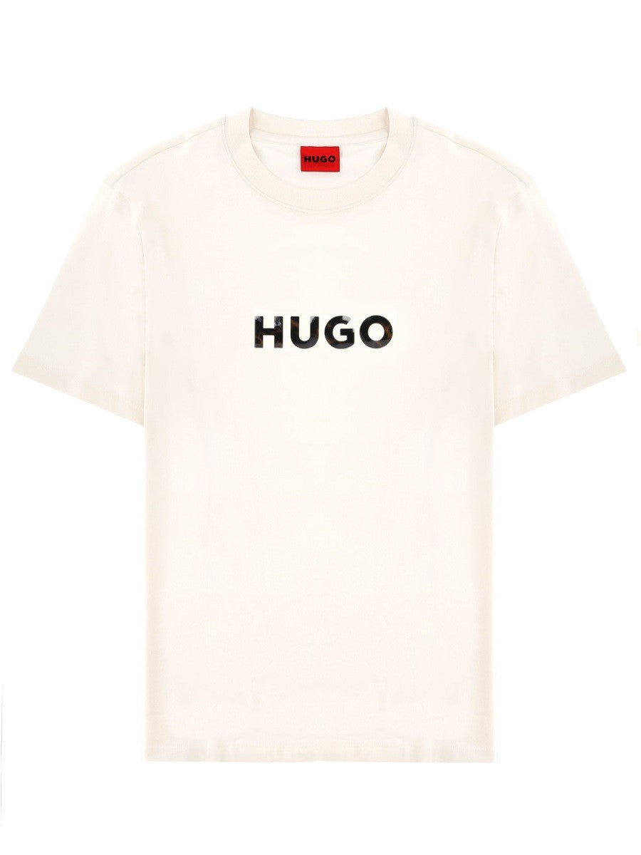 Hugo - Man - Pink - T-shirt