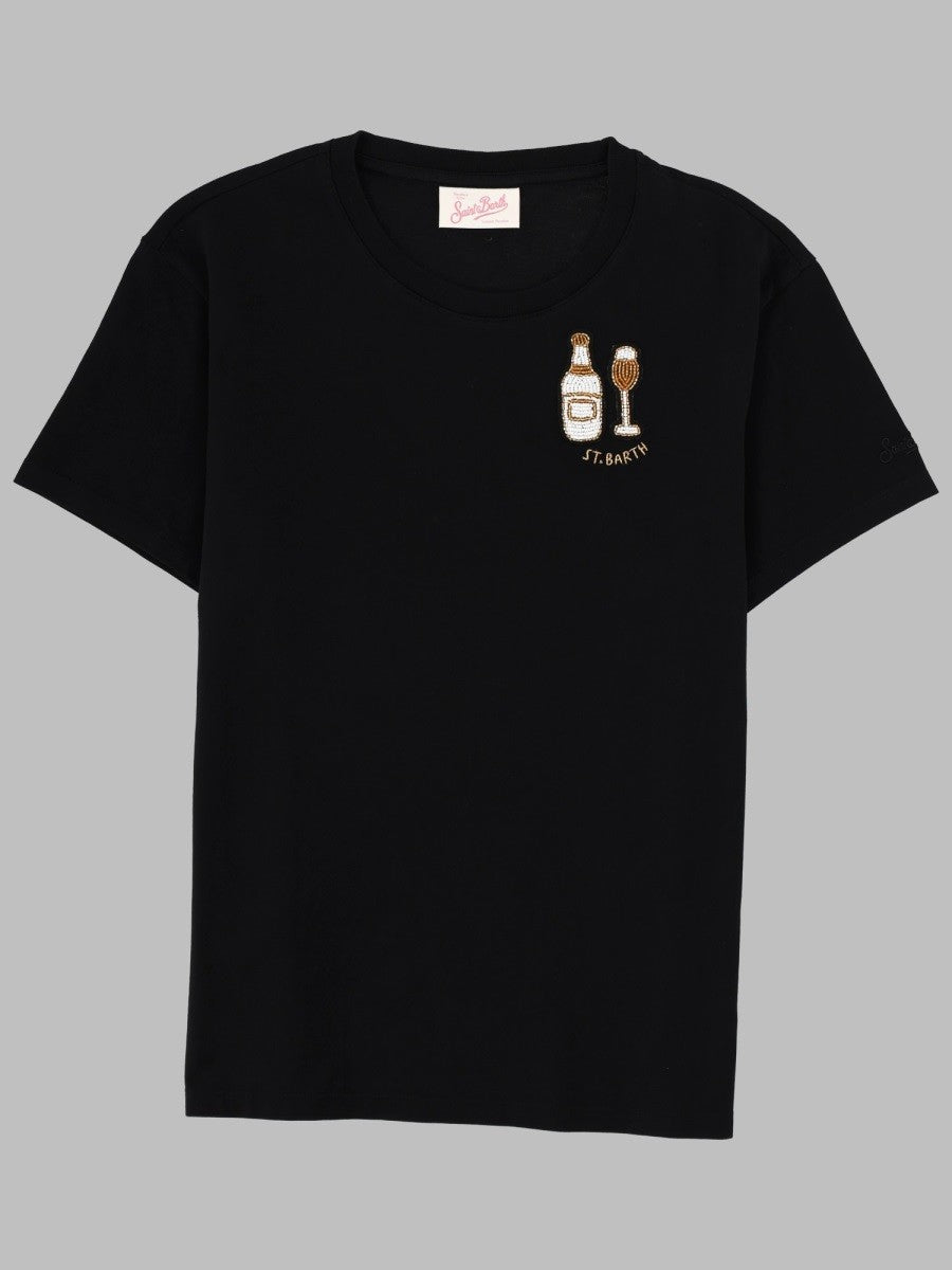 MC2 SAINT BARTH - Woman - Black - T-shirt