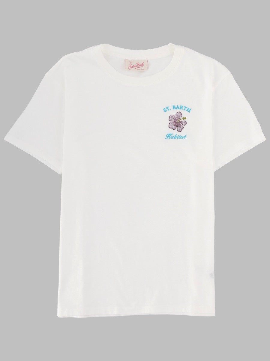 MC2 SAINT BARTH - Woman - White - T-shirt