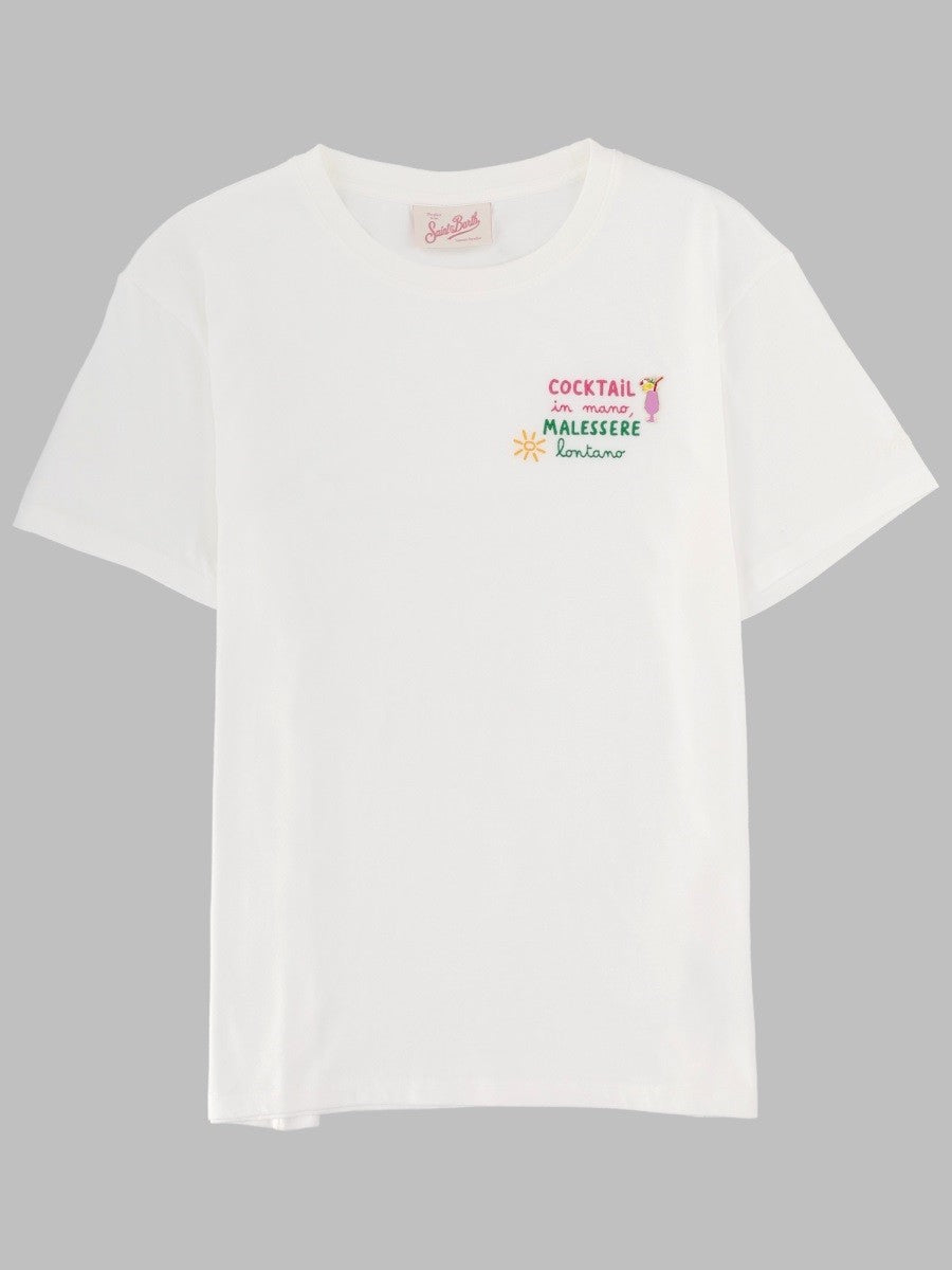 MC2 SAINT BARTH - Woman - White - T-shirt