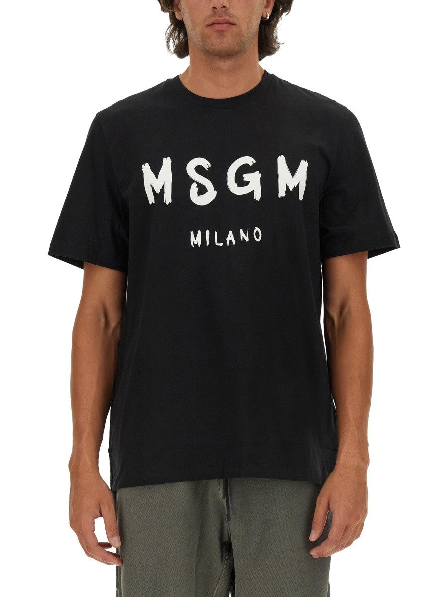 msgm - Férfi - Fekete - Póló