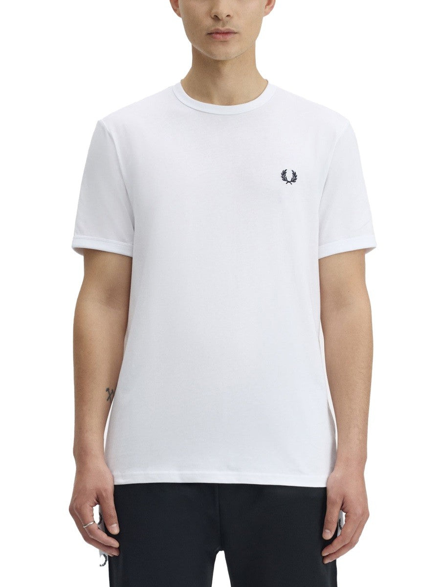 FRED PERRY - Man - White - T-shirt